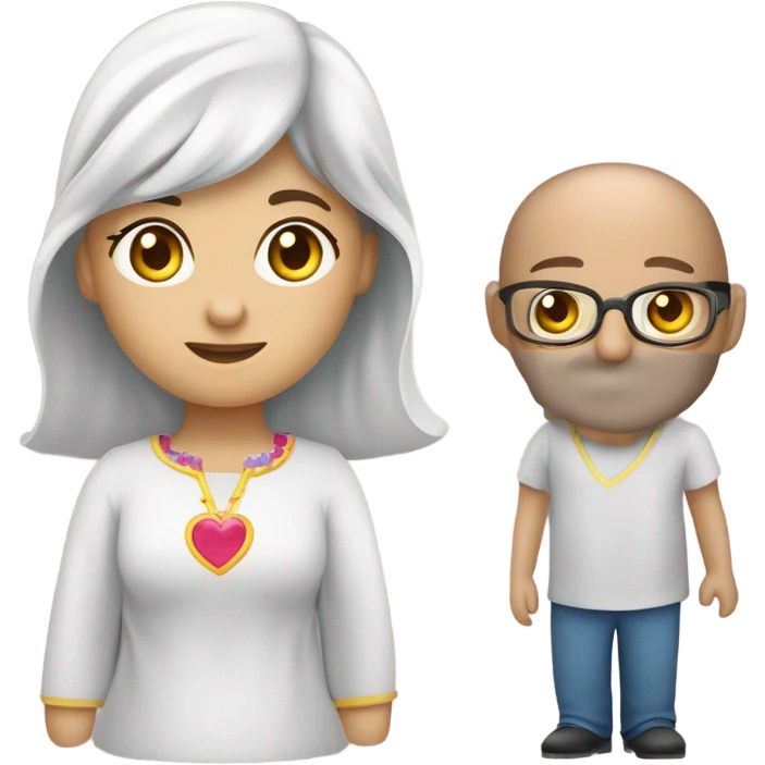 O fata care tine o gaina alba in brate fata alba cu rochie roz emoji