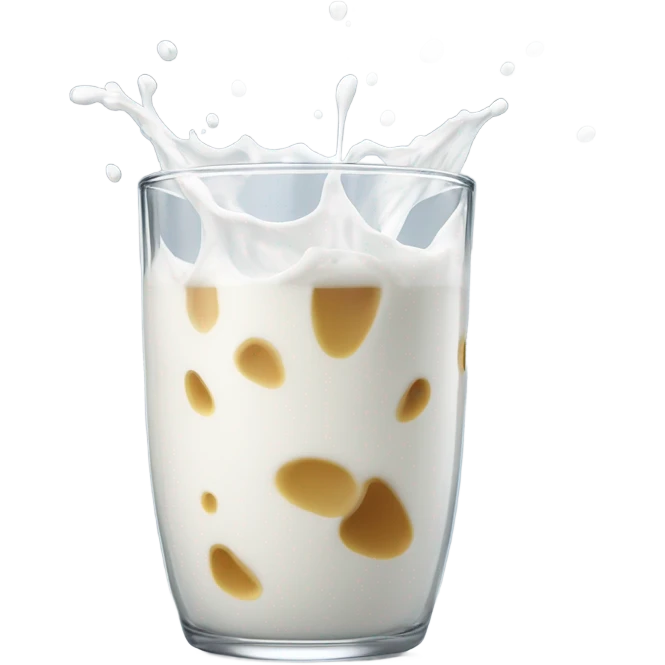 Milk being shook emoji