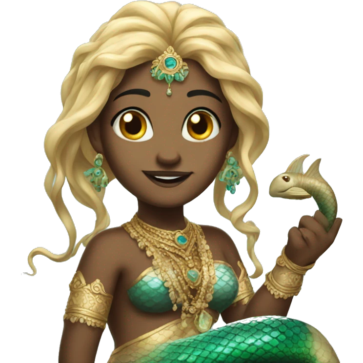 mermaid of India emoji