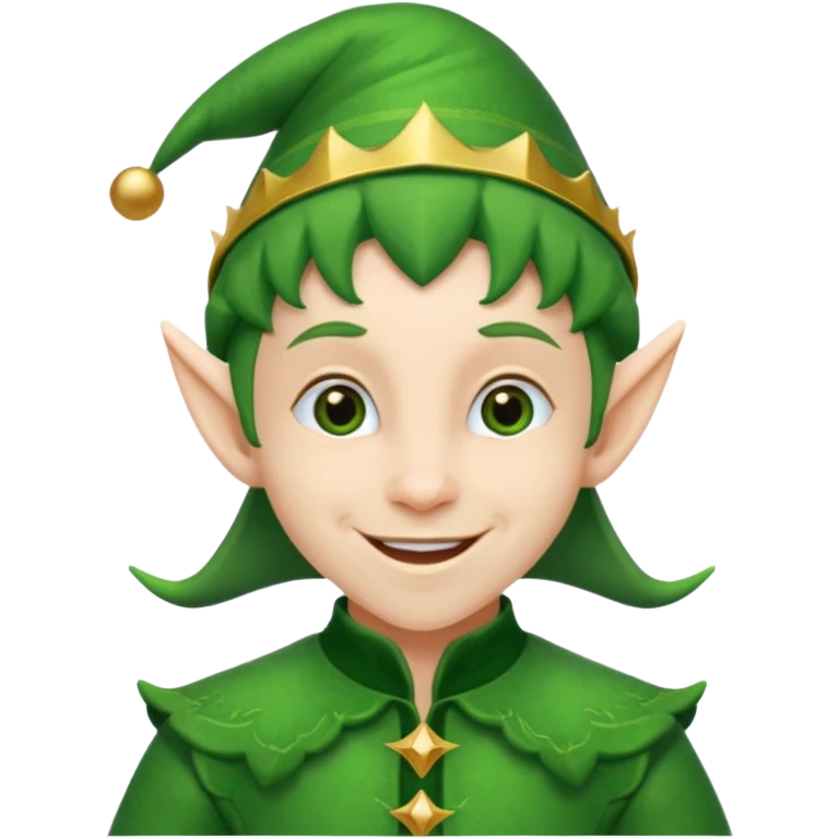 Christmas elf emoji