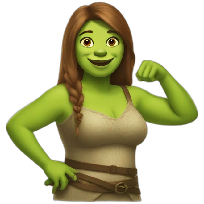 Fiona shrek emoji