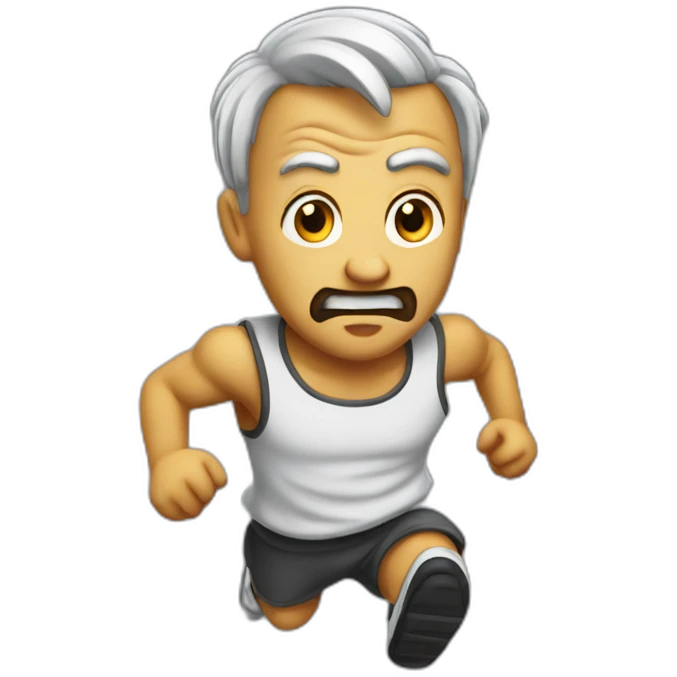 running tyrant emoji