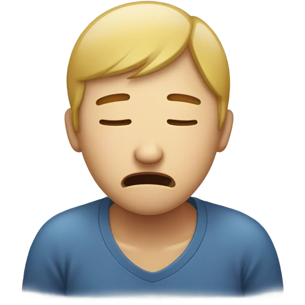 Crying and sick emoji