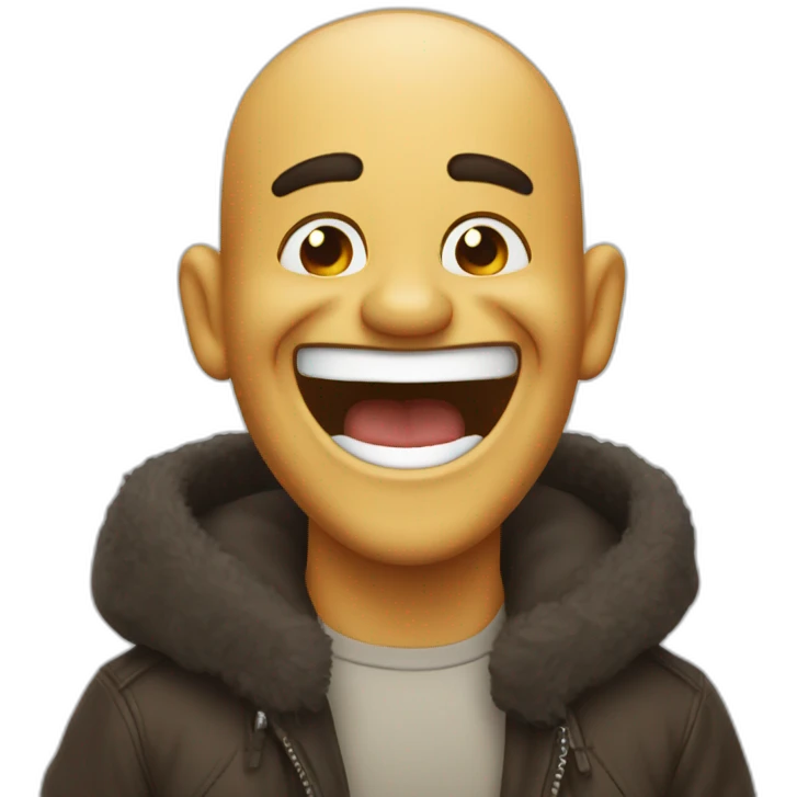 spaniard laughing out loud emoji