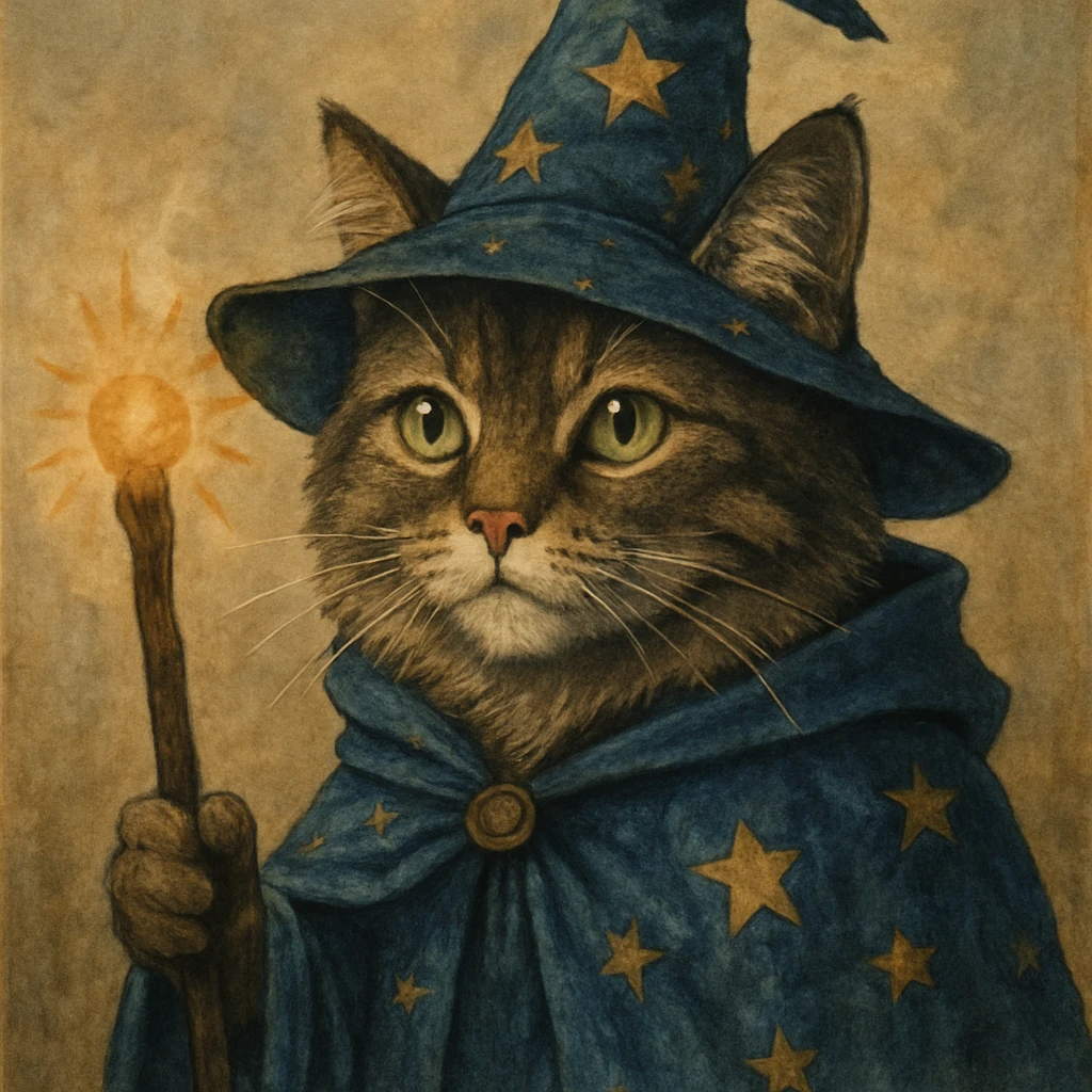 wizard cat emoji