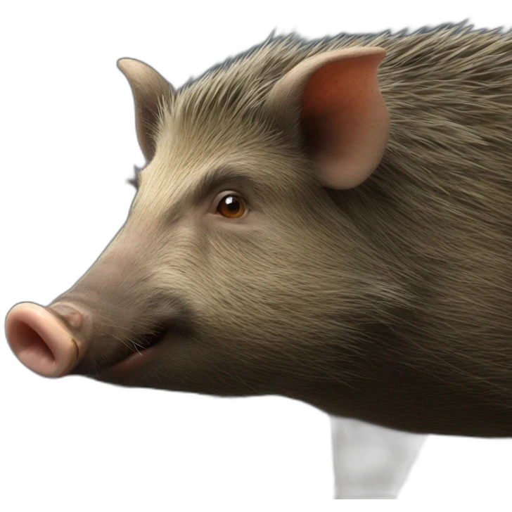 wild boar with tusks emoji