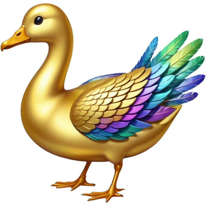 more interesting one golden goose emoji