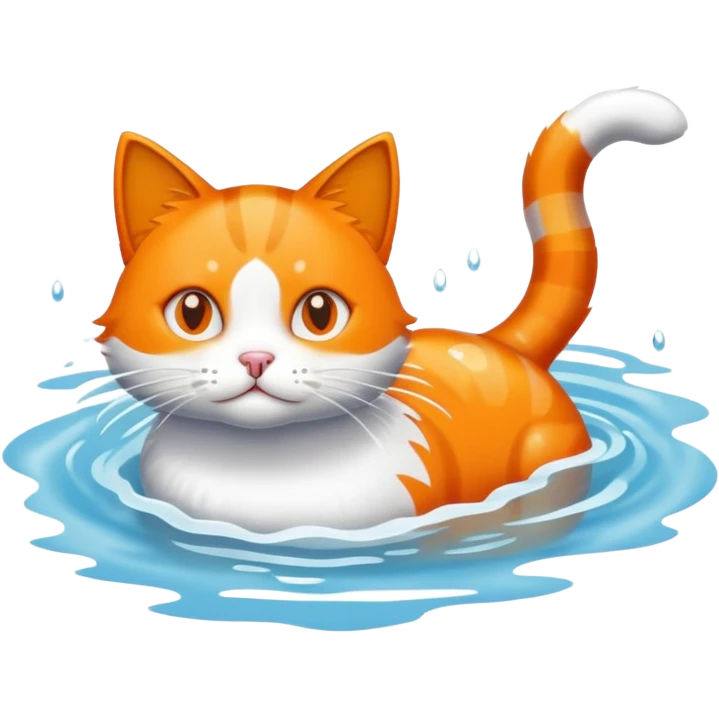 Cat fishing emoji