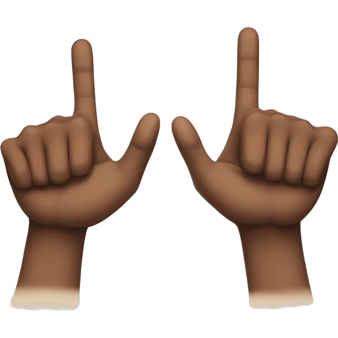 👉🏻👈🏻 two fingers like that  emoji