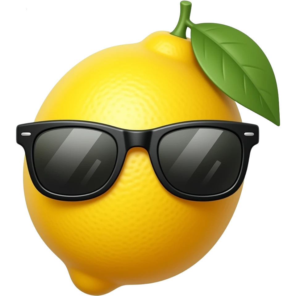 🍋✨🕶 emoji