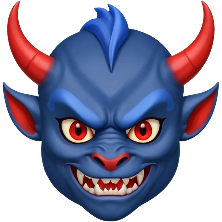 Blue Devil emoji