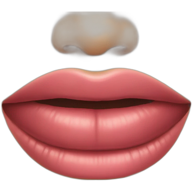 Lip bigger emoji