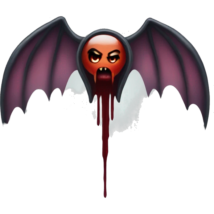 vampire wings emoji