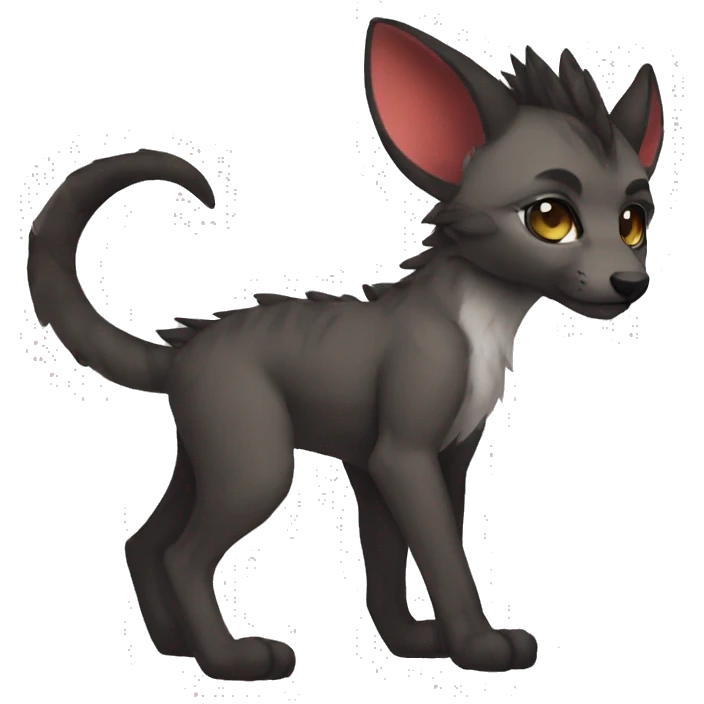 Chibi Anthro Vernid full body emoji