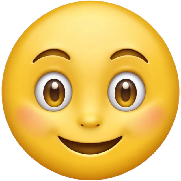 “Create a high-quality, bright yellow emoji with expressive, playful eyes and a big, cheerful smile. It should look cute, funny, and instantly relatable, like the classic 😂 emoji, with smooth shading, a clean design, and a friendly, cartoon style.” emoji