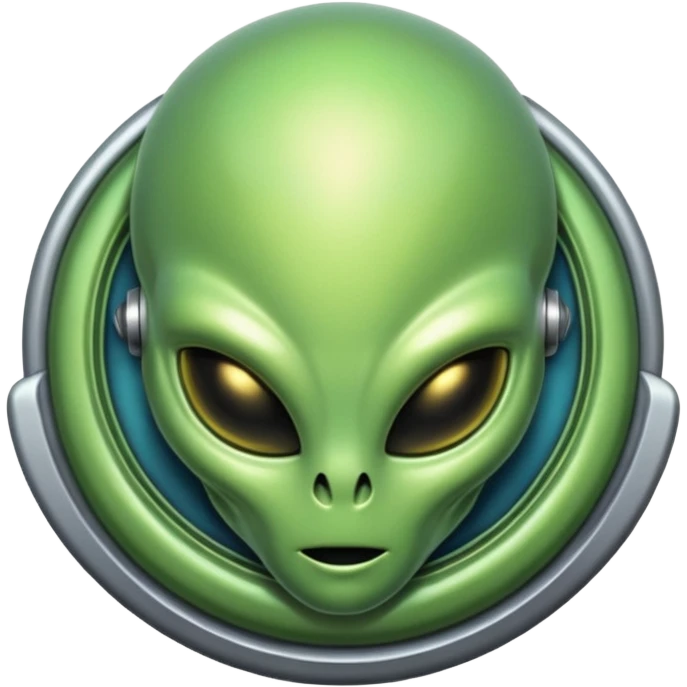 alien badge emoji
