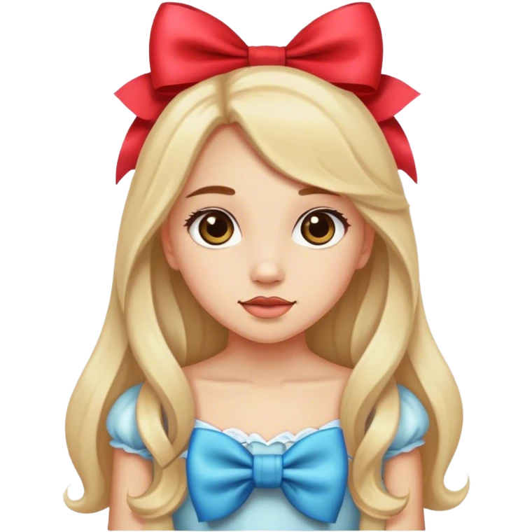 Girly girl emoji