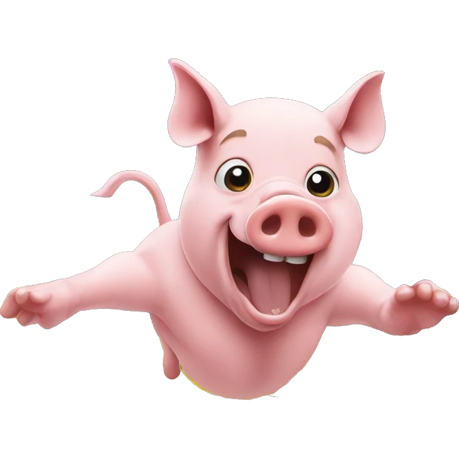 the pig dunk emoji