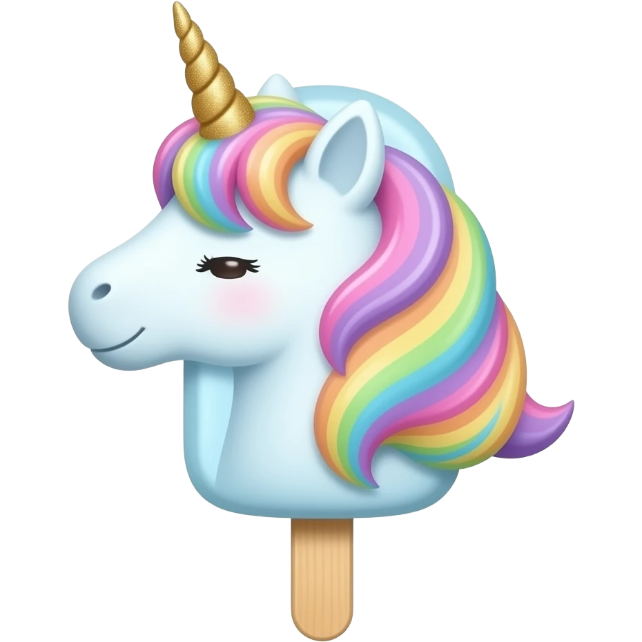 popsicle unicorn emoji
