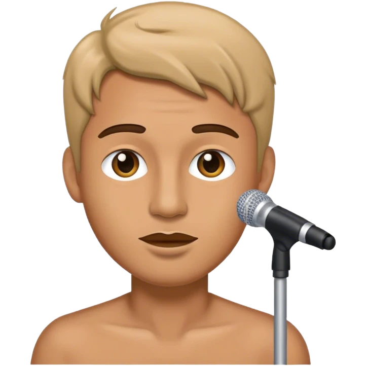 pop singer male emoji