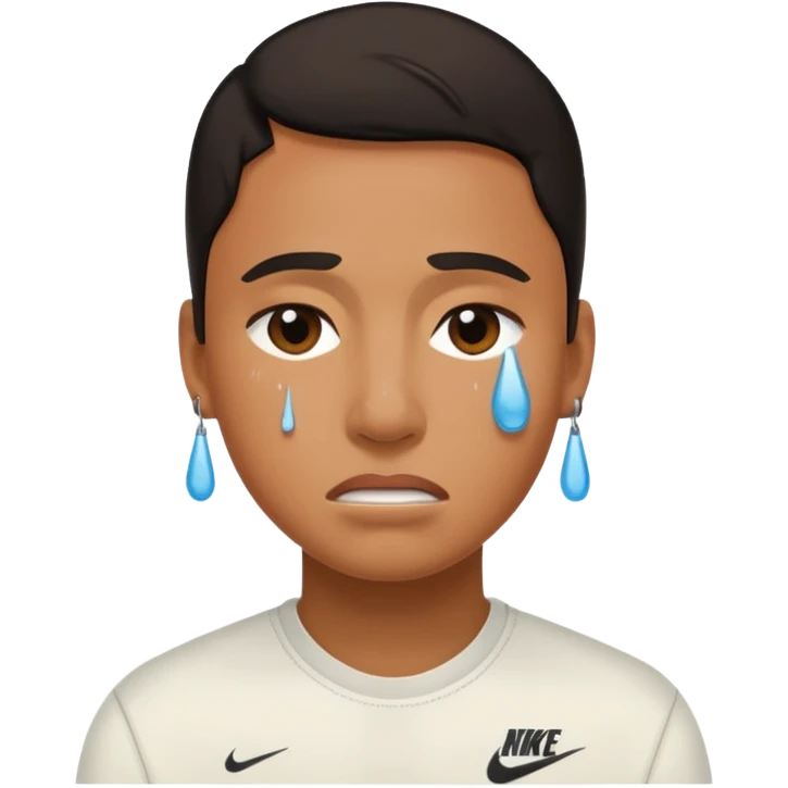 make a crying person i nike tech emoji emoji