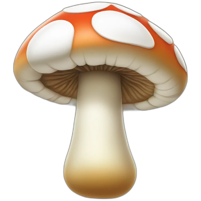 Super mushroom from super mario emoji