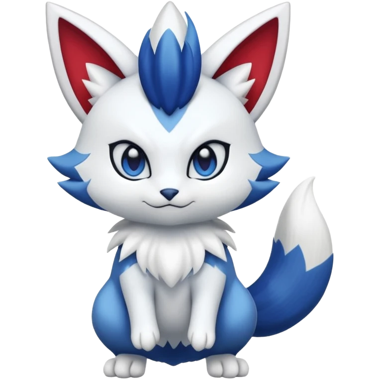 Zangoose-Meowstic-Fakémon-hybrid-creature (full body)  emoji