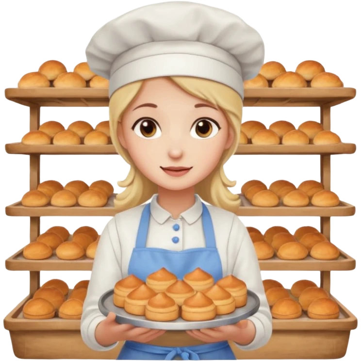 Bakery girl emoji