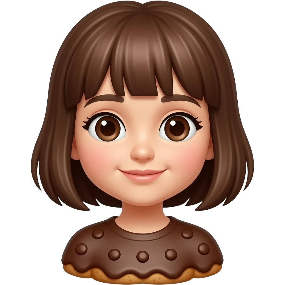 girl est cookie emoji