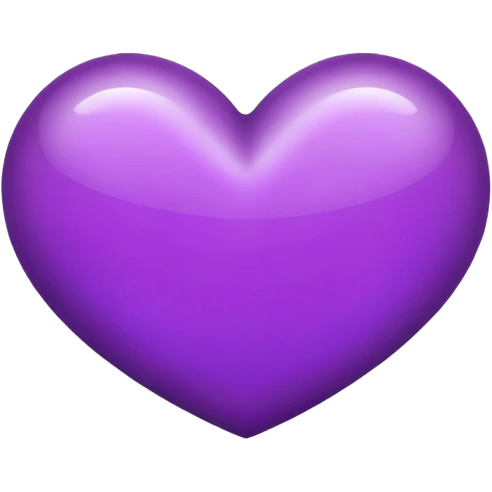purple heart emoji