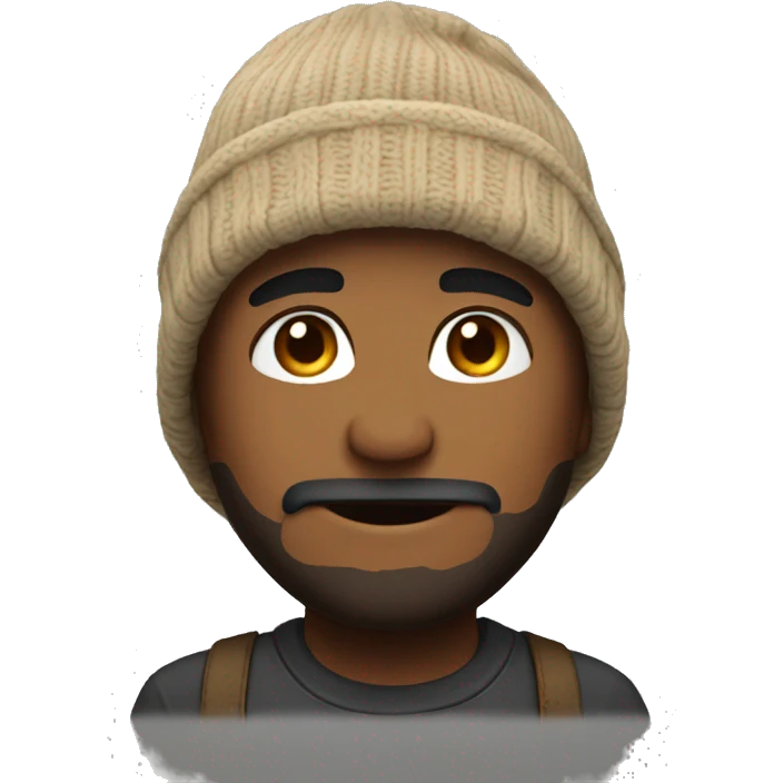 short beanie no person emoji