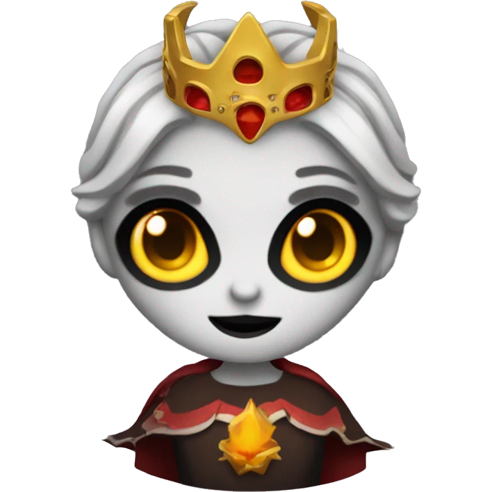Diablita con corona emoji