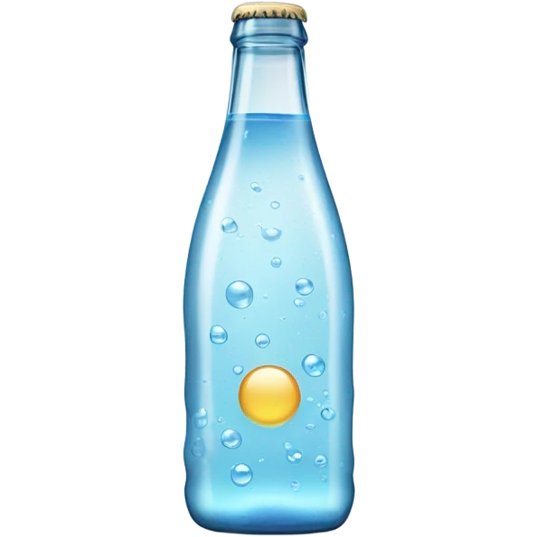 Mineral water  emoji