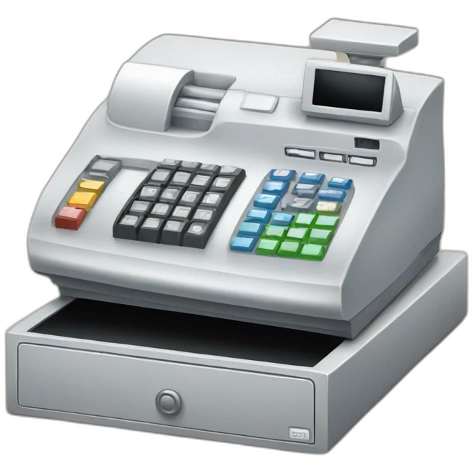 cash register emoji