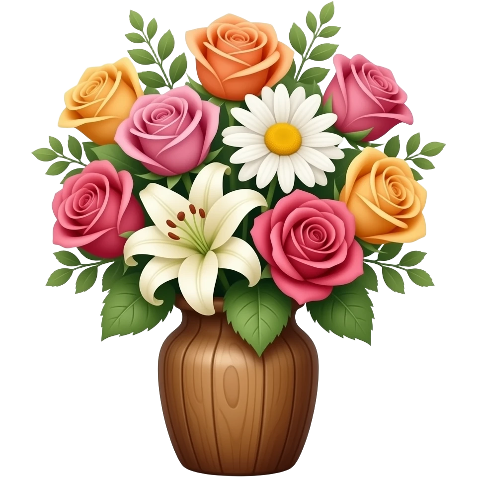 bouquet of flowes playrix style emoji