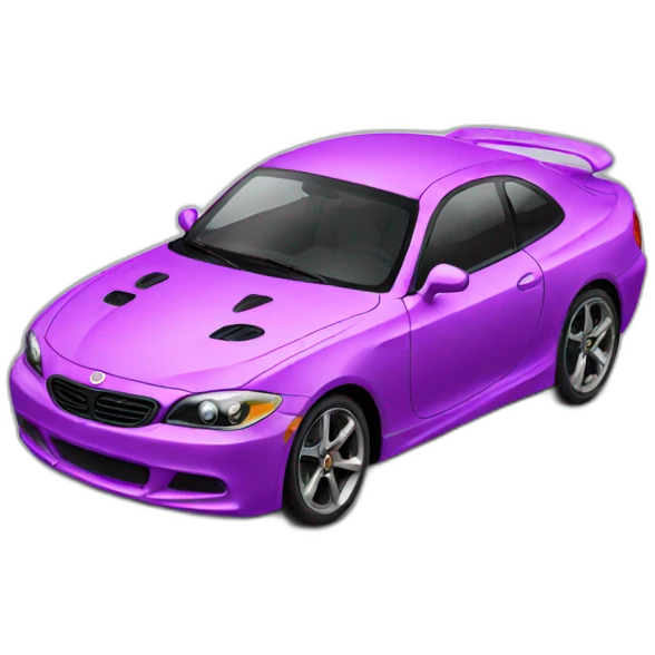 Sexy car emoji