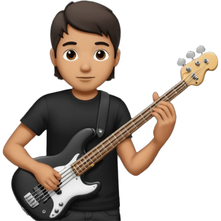 bass player emoji