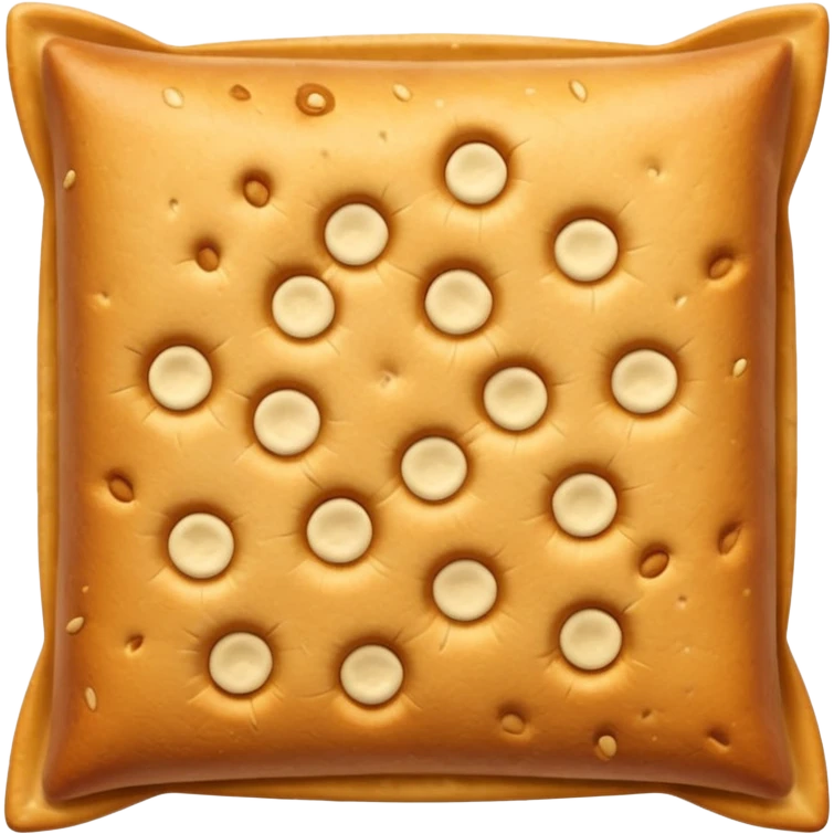 un crackers aux graines emoji