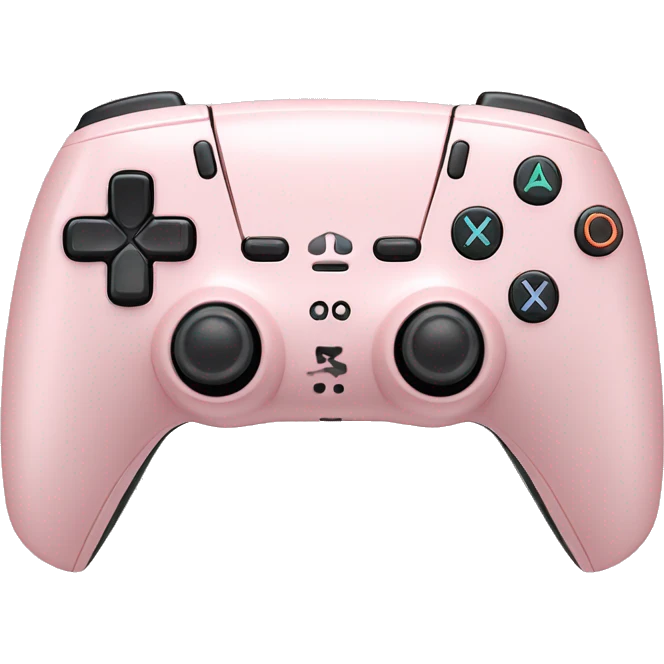 Blush Pink ps5 controller emoji