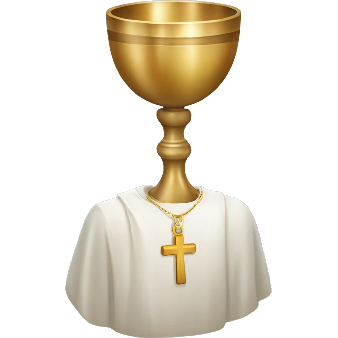 eucharist host and communion chalice emoji