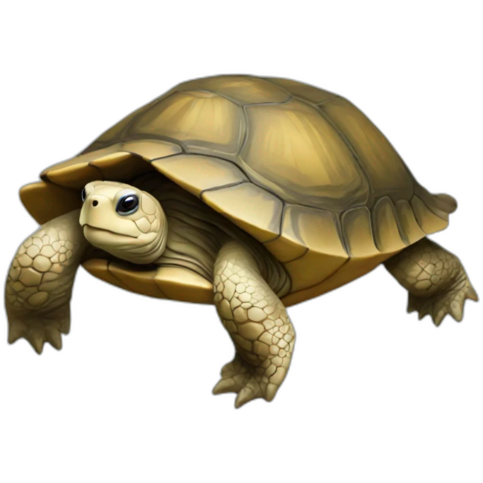 Tortue sous loutre emoji