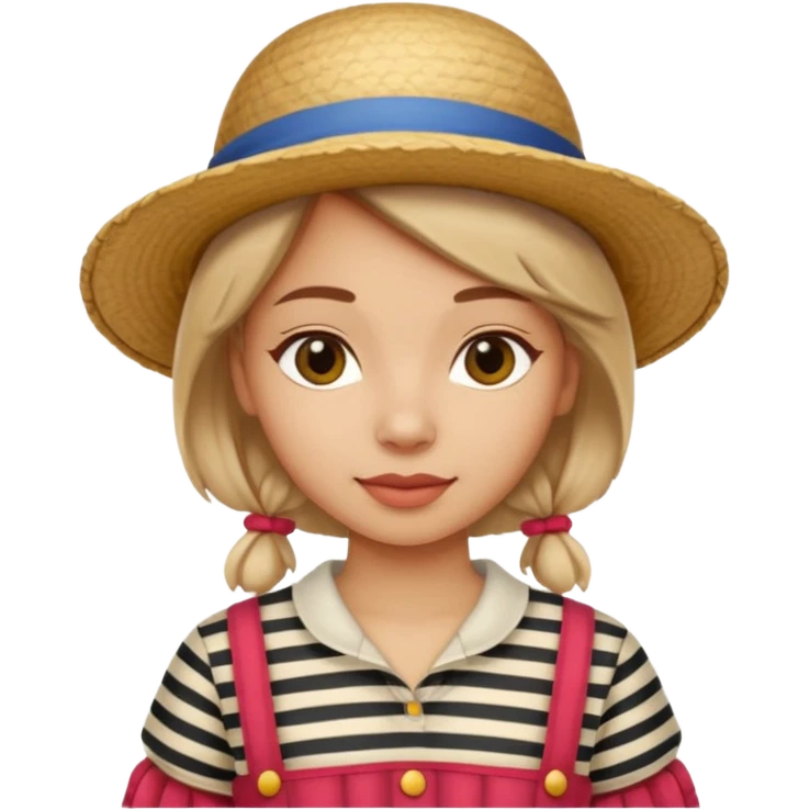 venice gondolier girl emoji