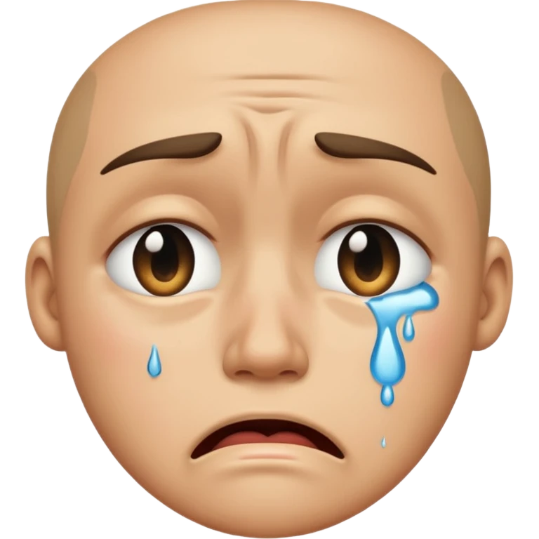 Crying face  emoji