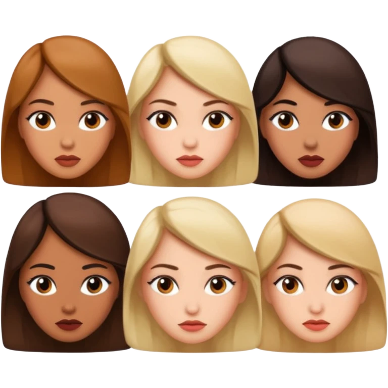 women giving side eye emoji
