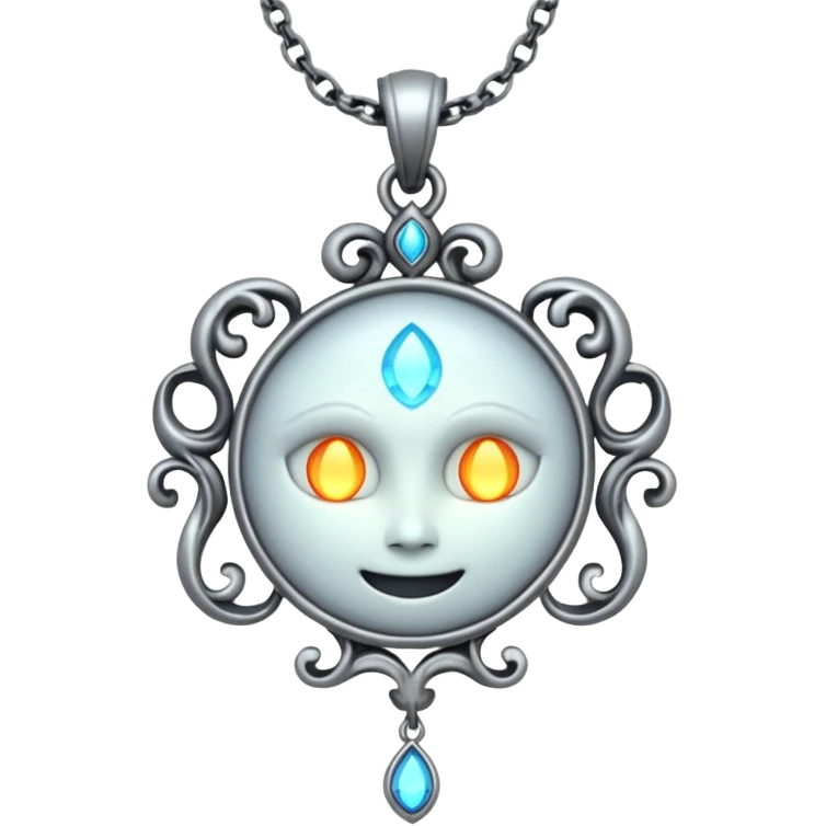 cursed necklace emoji