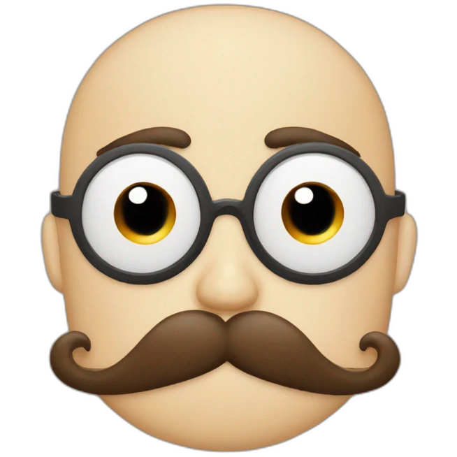 La moustache de bolouta emoji