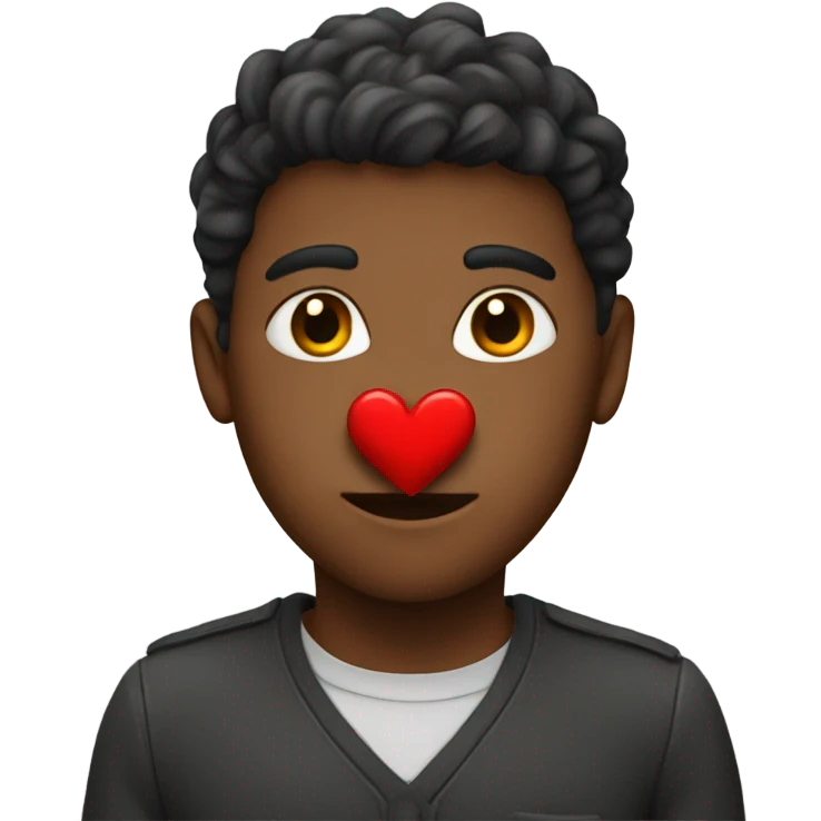 red heart emoji
