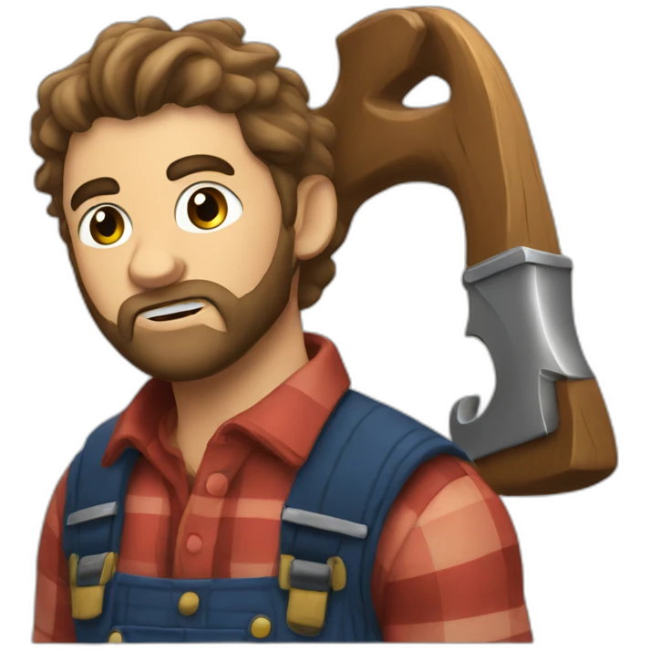 BRO STOP ASKING FOR LUMBERJACK emoji