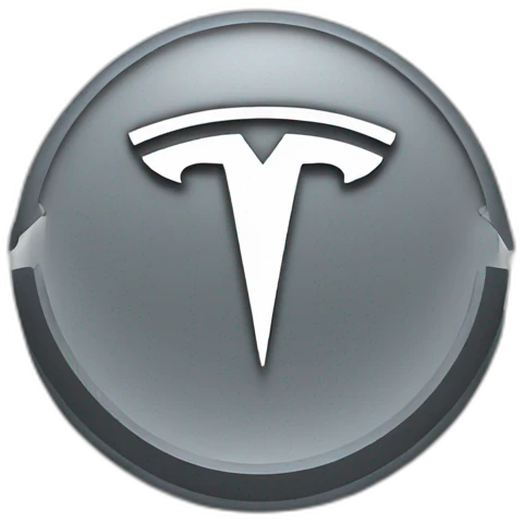 Creative Tesla logo emoji