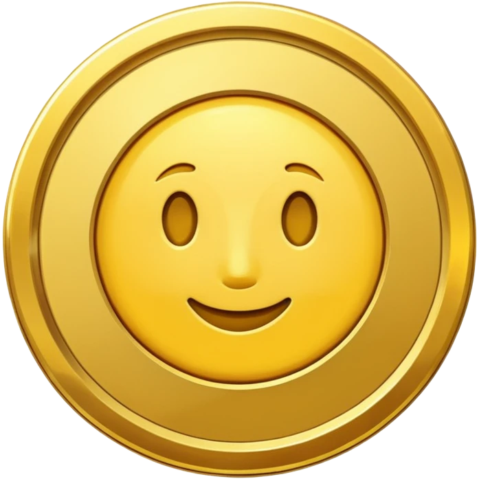 generate me a 4k gold coin emoji